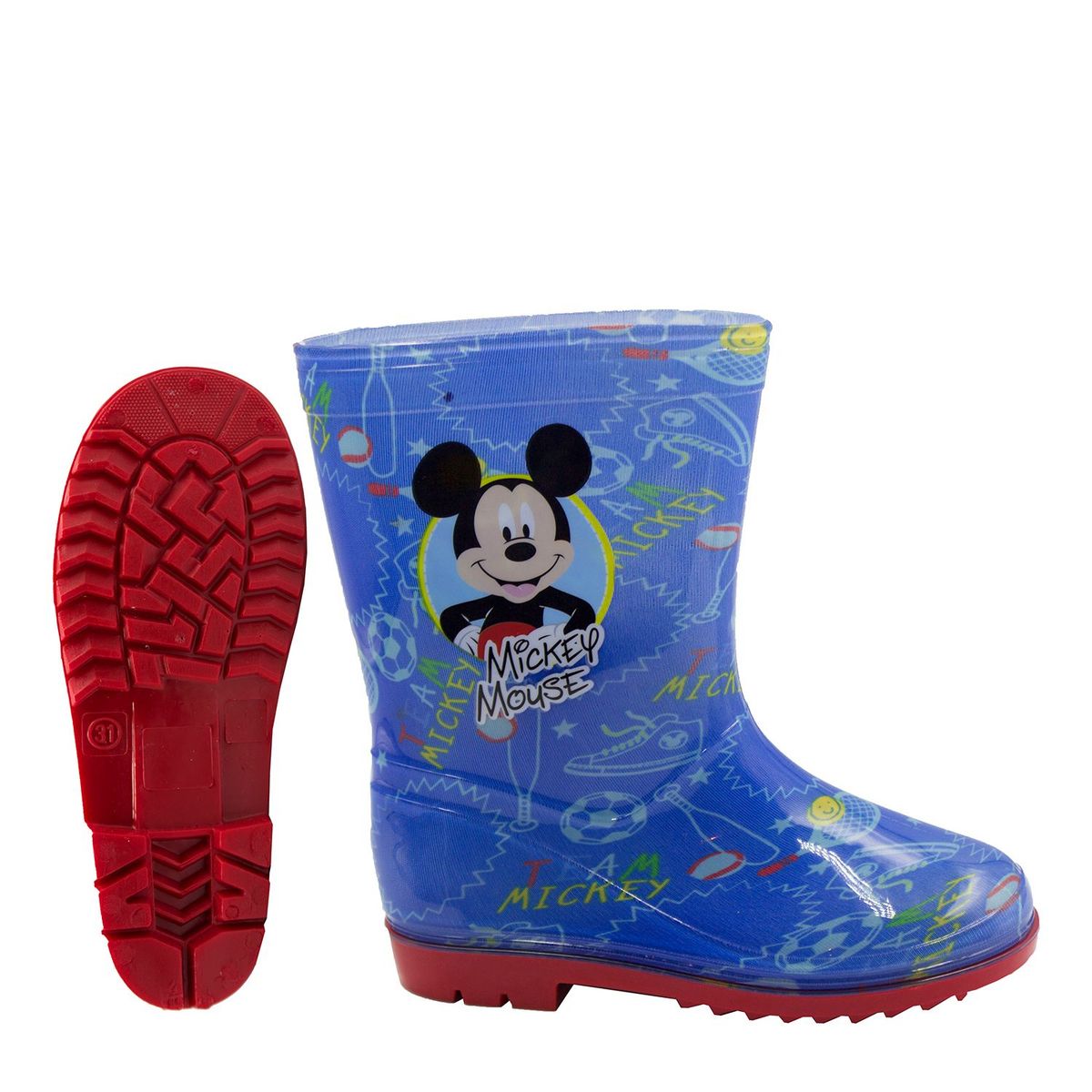 MICKEY MOUSE - Botas de lluvia Niño 2MC56800002. AZ MICKEY