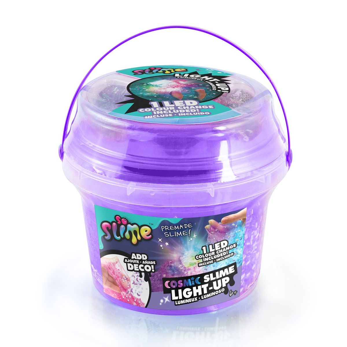 CANAL TOYS - Pote de Slime Light Up