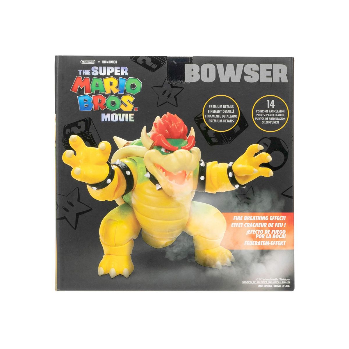 NINTENDO - Bowser Fire Super Mario Movie