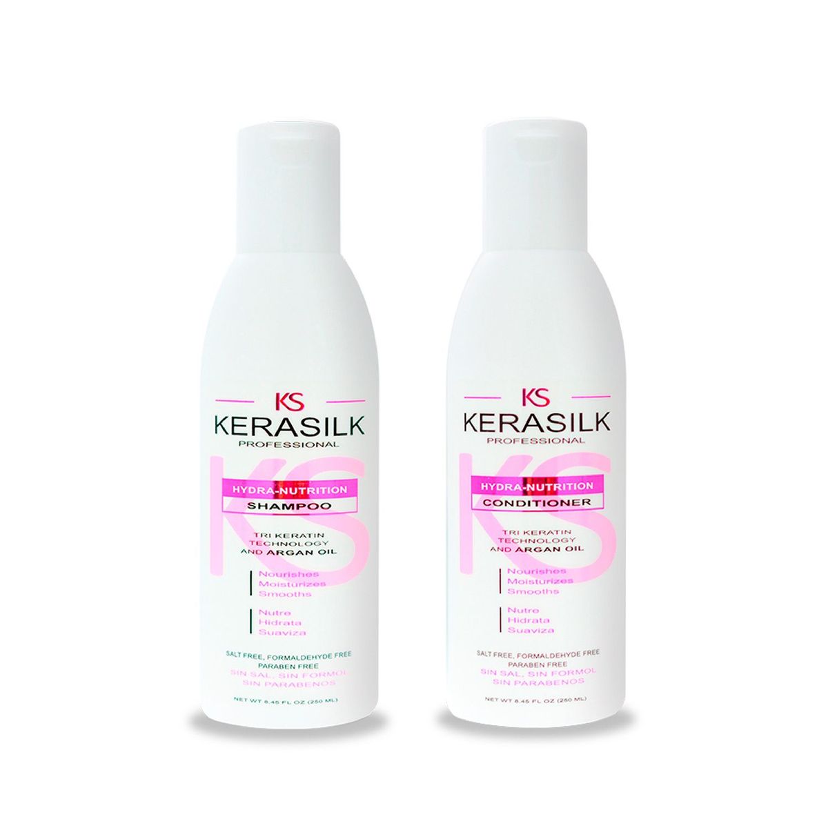 KERASILK PROFESSIONAL - Pack Hidratante Cabello Seco Kerasilk Sh+Ac Hydra