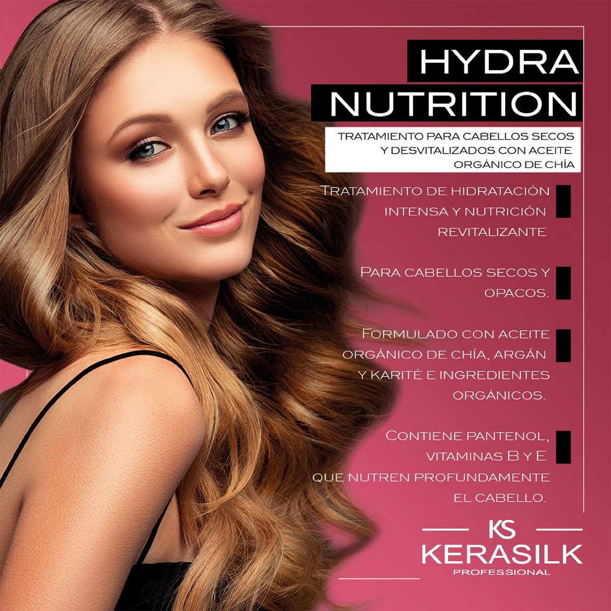KERASILK PROFESSIONAL - Pack Hidratante Cabello Seco Kerasilk Sh+Ac Hydra
