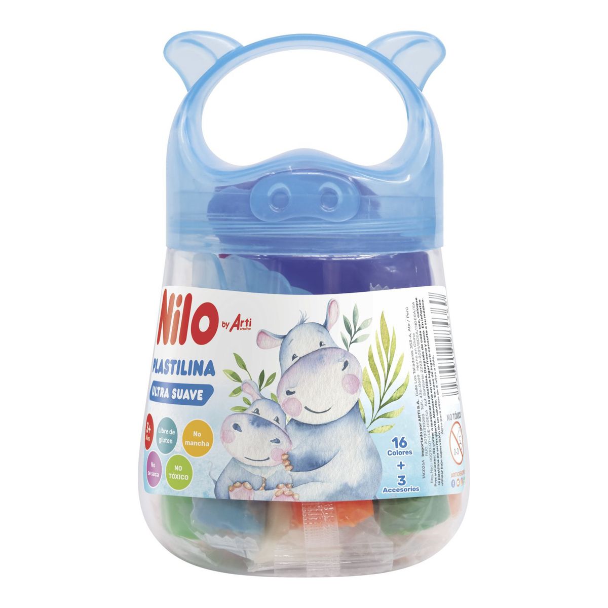 ARTI CREATIVO - Plastilina Babypote x 16und Nilo