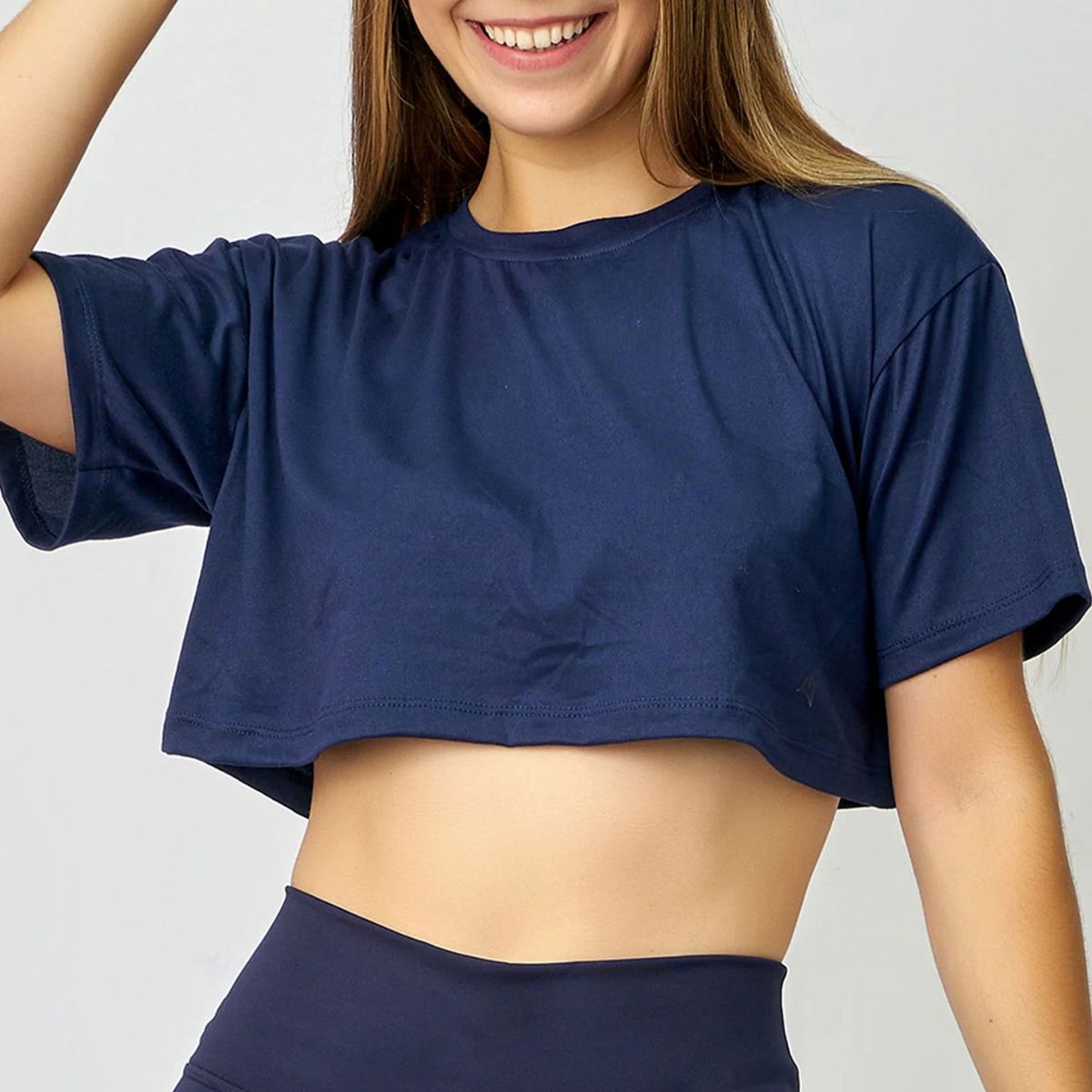 KIRA SPORTSWEAR - Polo Crop Deportivo Mujer
