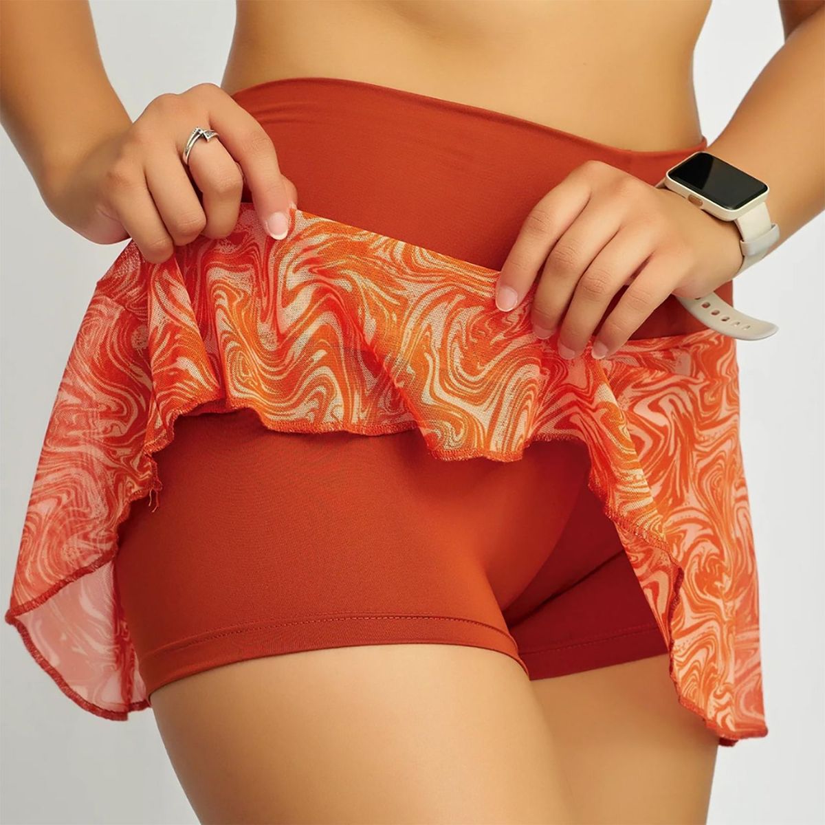KIRA SPORTSWEAR - Falda Short Deportiva Mujer