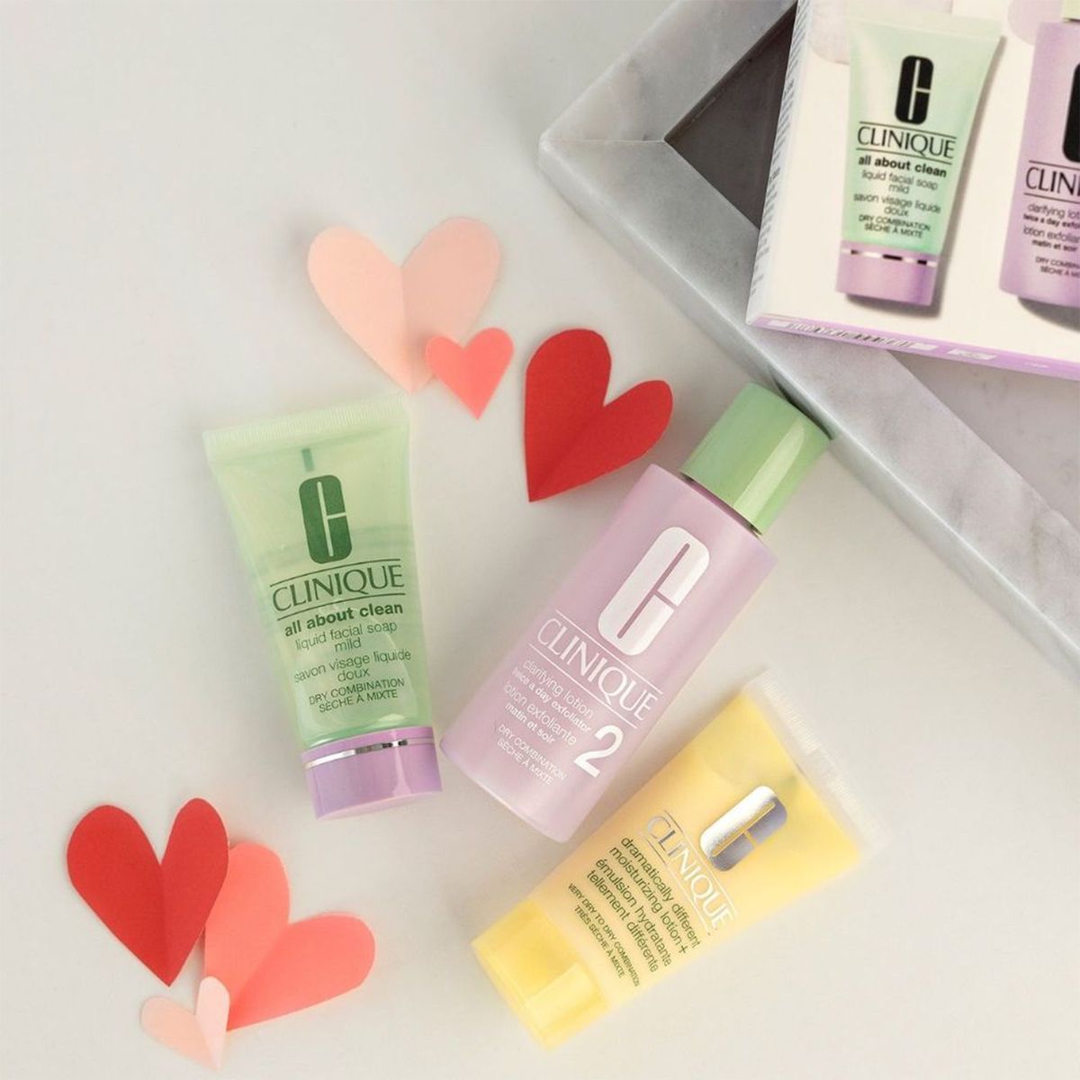 CLINIQUE - Set Intro Kit 3 Pasos - Piel Mixta A Seca