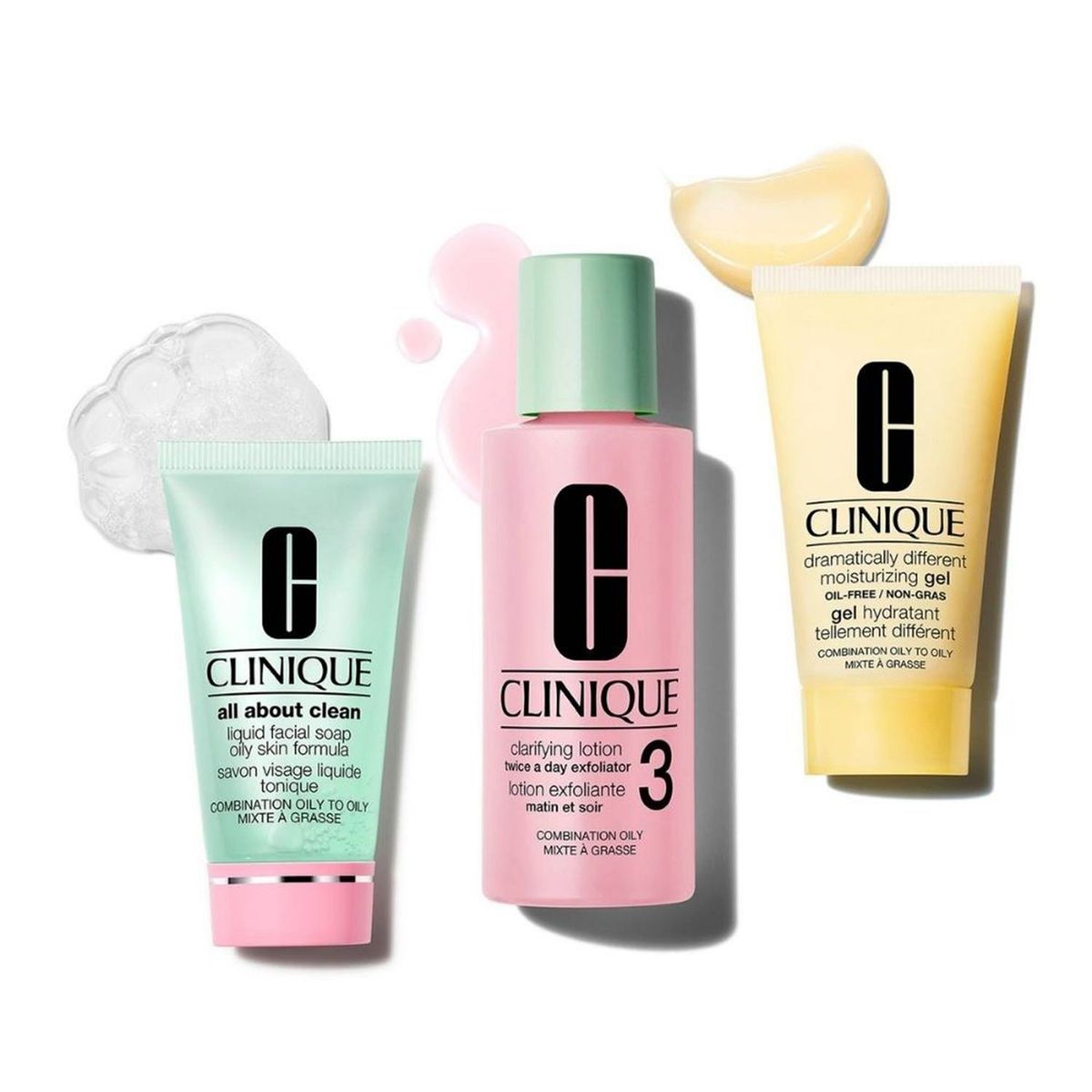 CLINIQUE - Set Intro Kit 3 Pasos - Piel Mixta A Grasa