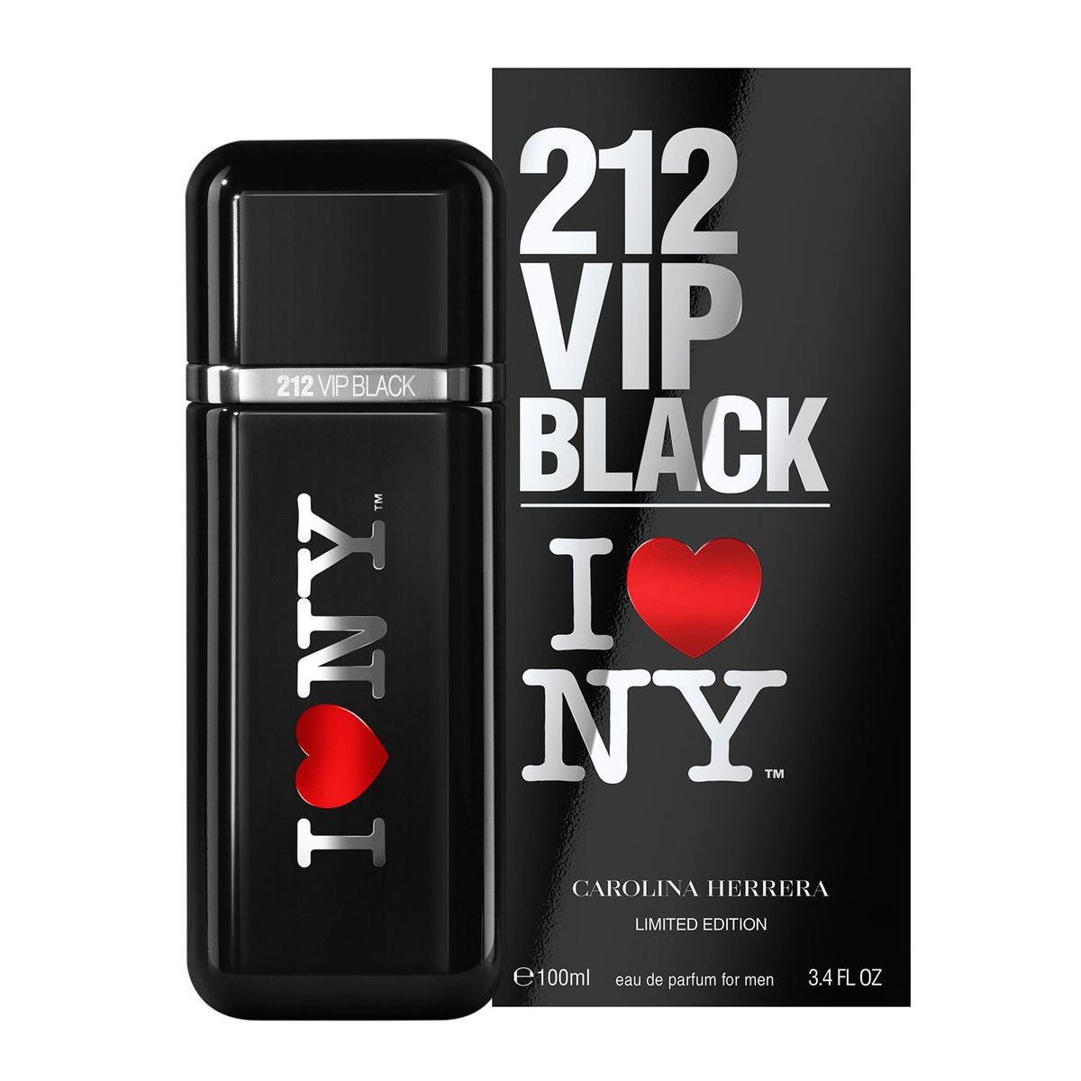 CAROLINA HERRERA - 212 VIP Black I LOVE NYC EDP 100 ml CAROLINA HERRERA Hombre