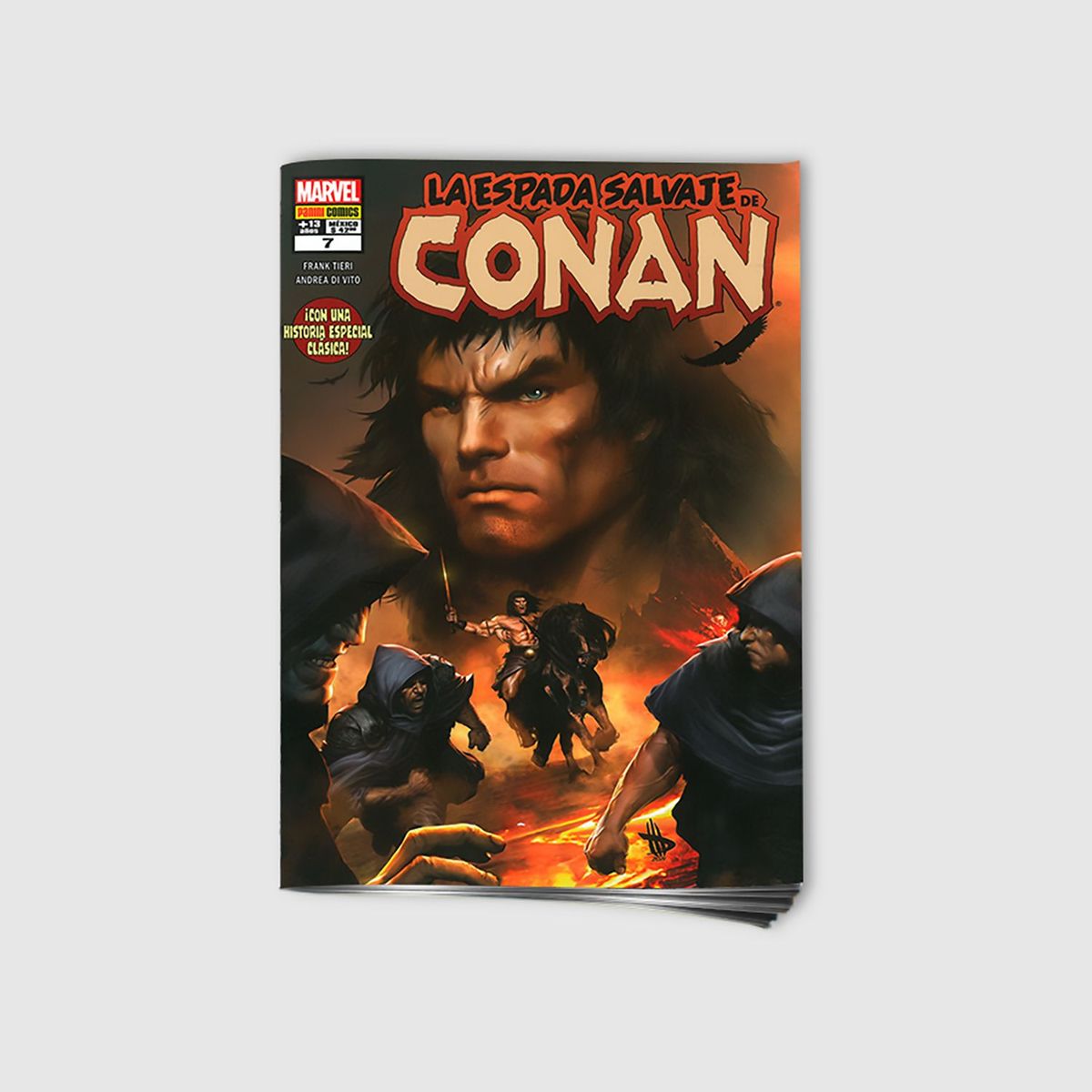 PANINI - LA ESPADA SALVAJE DE CON N.7