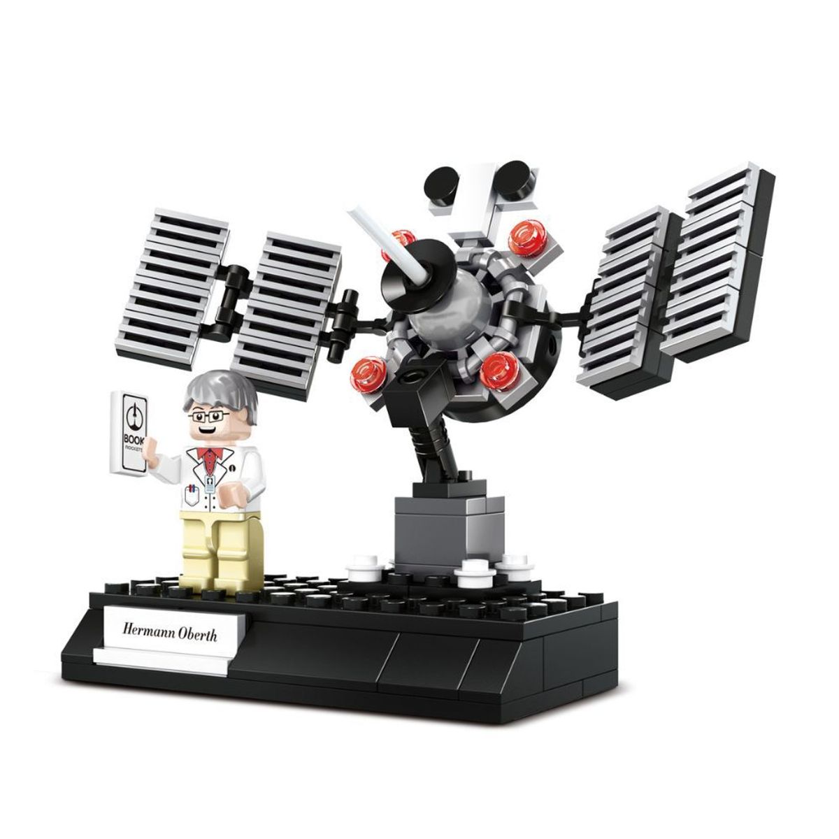 WANGE TOYS - Bloques Satelite Aeroespacial Wange Toys