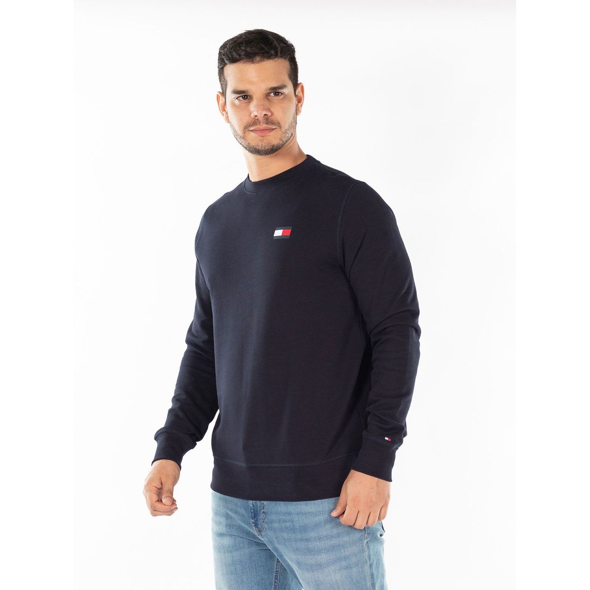 TOMMY HILFIGER - Im Logo Hwk Crew Neck  Vg