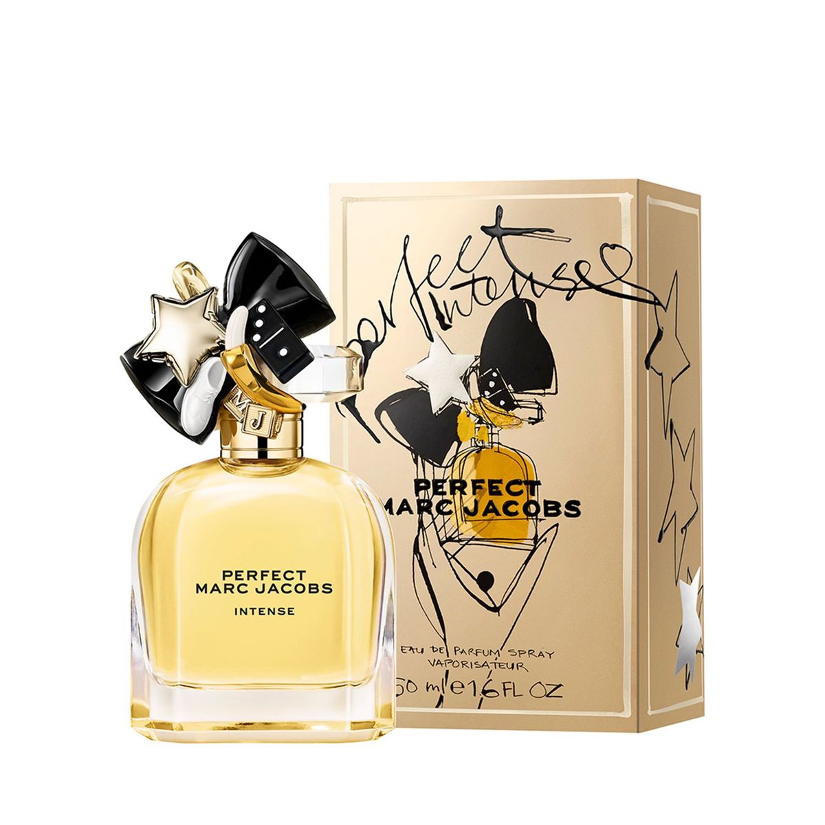 MARC JACOBS - Marc Jacobs Perfect Intense Edp 50 ml + MJ Perfect Intense Edp 5 ml + Libreta MJ