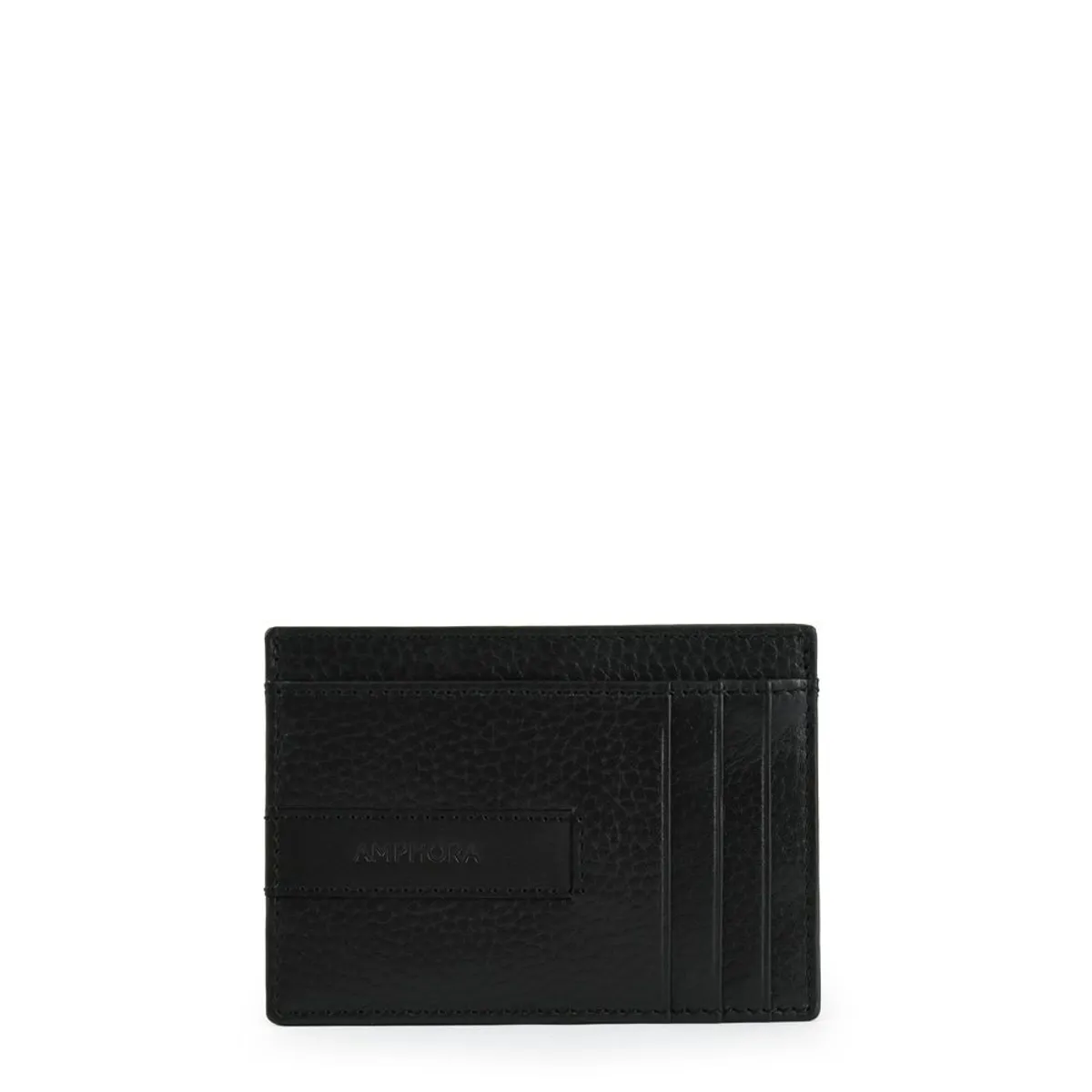 AMPHORA - Tarjetero Gervasio Negro Amphora