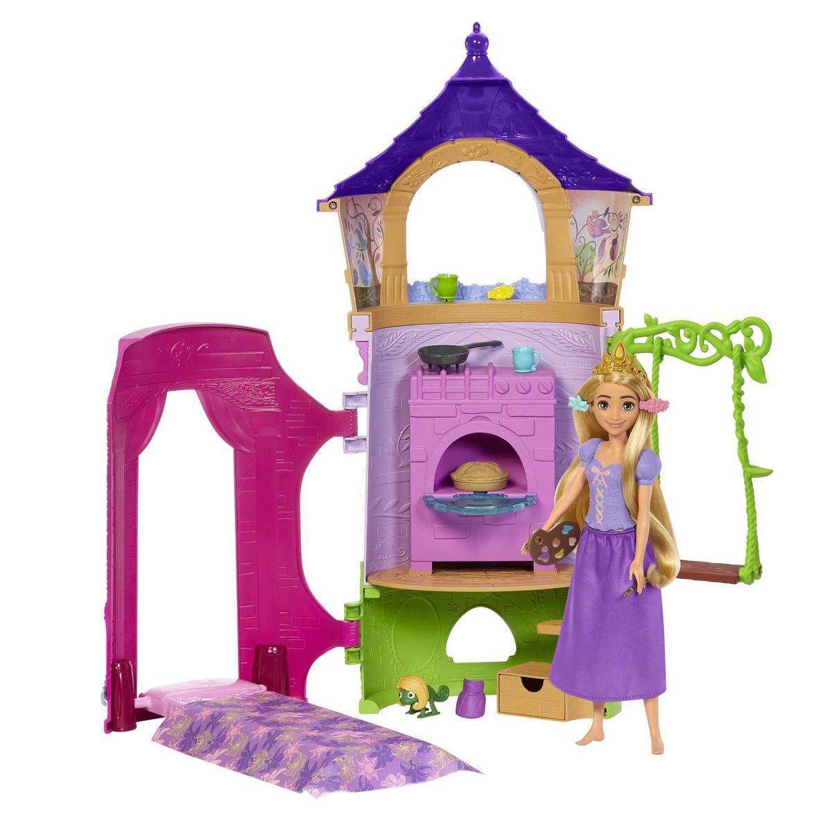 PRINCESS - Casas de muñeca Disney Princesa Torre De Rapunzel