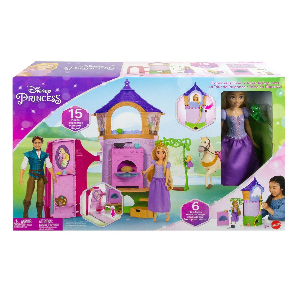 PRINCESS - Casas de muñeca Disney Princesa Torre De Rapunzel