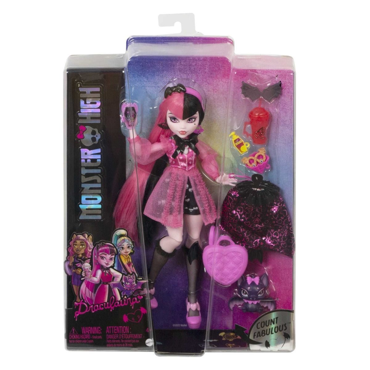 MONSTER HIGH - Muñeca Monster High Draculaura Moda