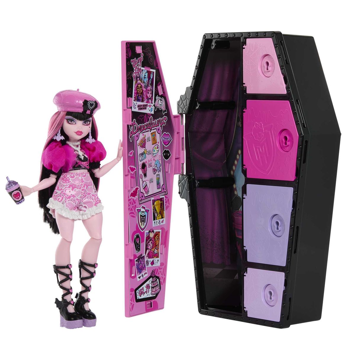 MONSTER HIGH - Muñeca Monster High Skulltimates Draculaura