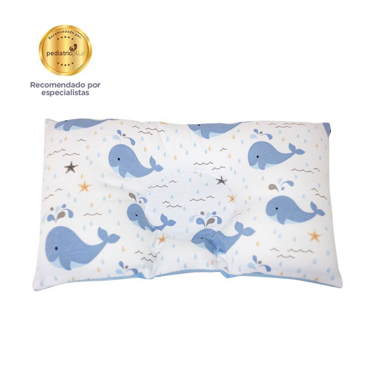 MATERNELLE - Almohada Bebe Anticabeza Plana