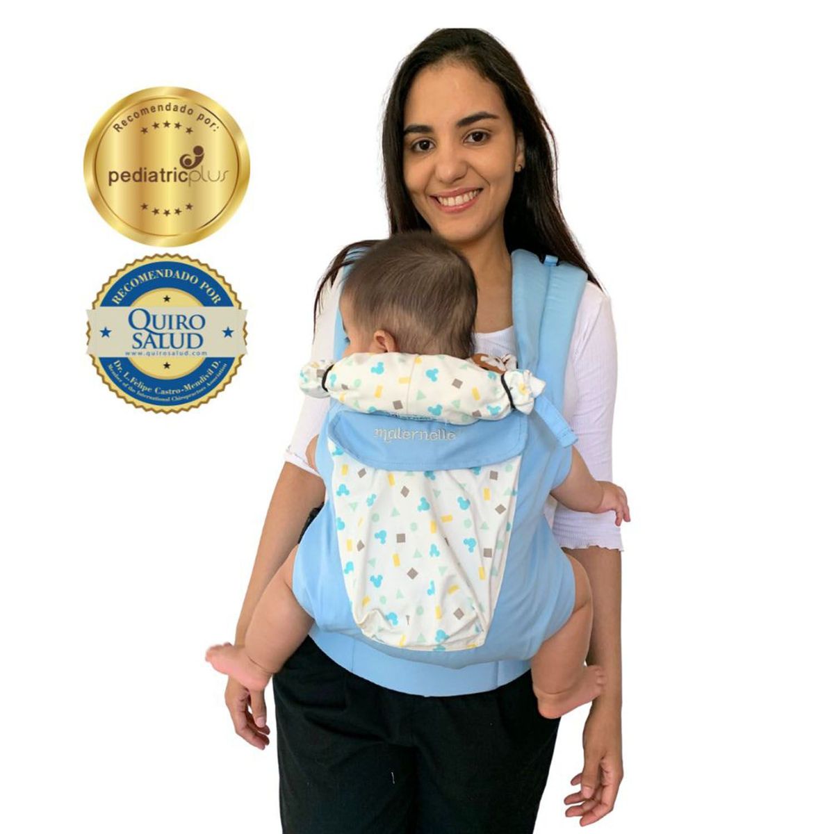 MATERNELLE - Canguro para Bebé Ergonómico 4 en 1 Maternelle