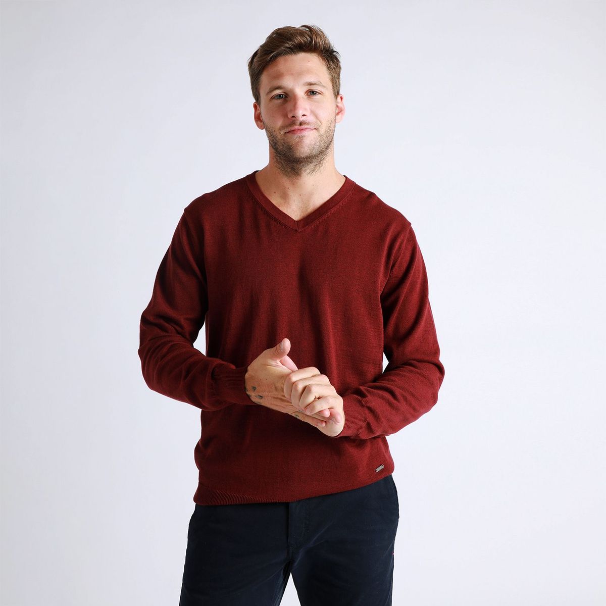 PIERRE CARDIN - Chompa 100% Algodón Hombre Pierre Cardin