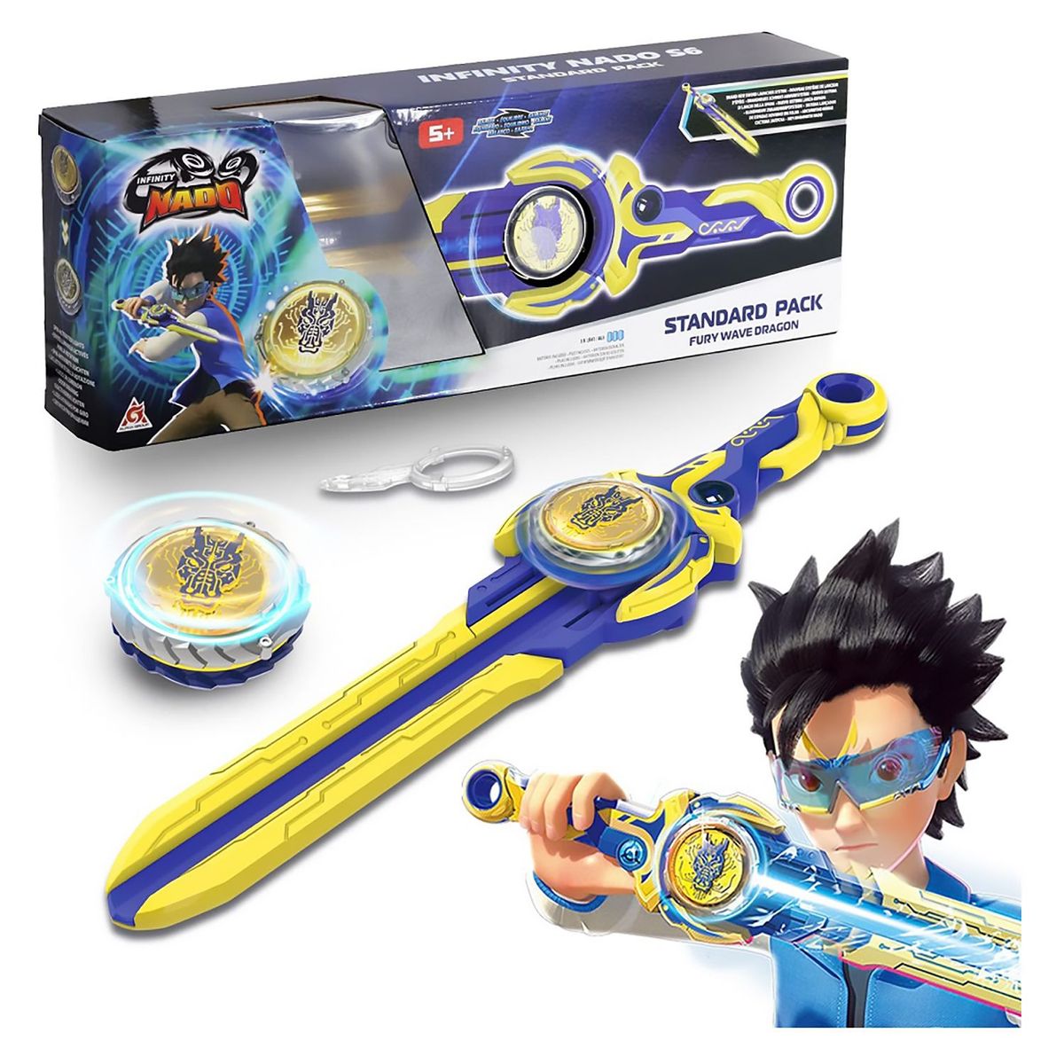 INFINITY NADO - Set de Batalla Serie 6 Infinity Nado Estandar Pack