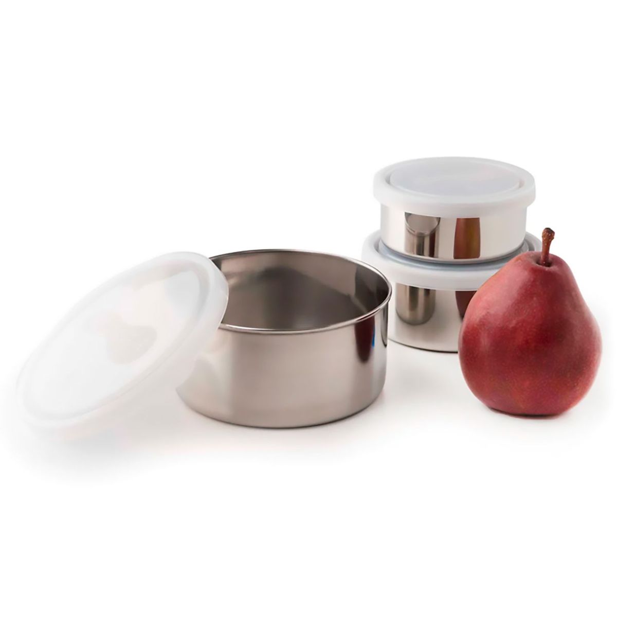 UKONSERVE - Set De 3 Contenedores Redondos U