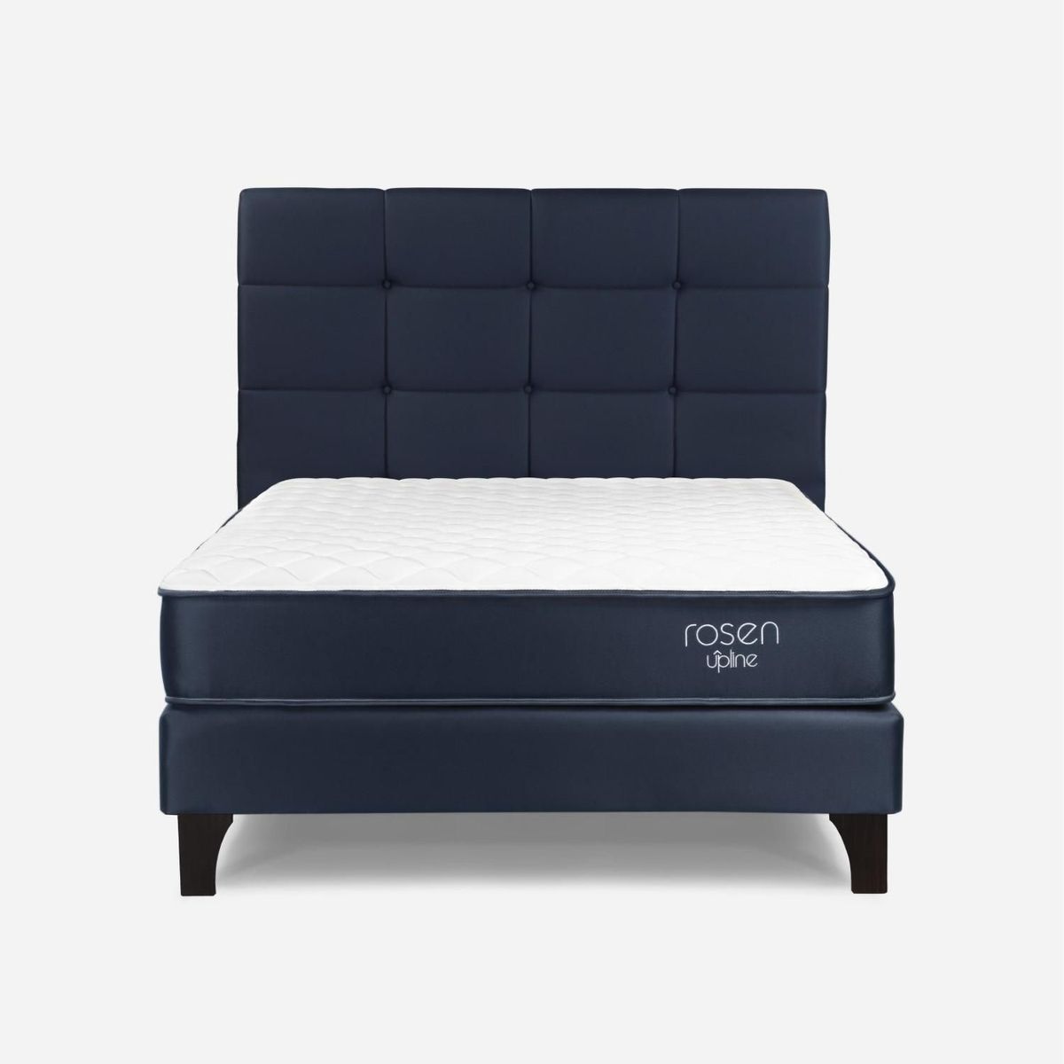 ROSEN - Dormitorio Europeo Upline Issey Azul 1.5 Plz