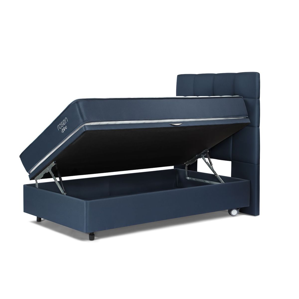 ROSEN - Dormitorio Boxet Upline Issey Azul 1.5 Plz