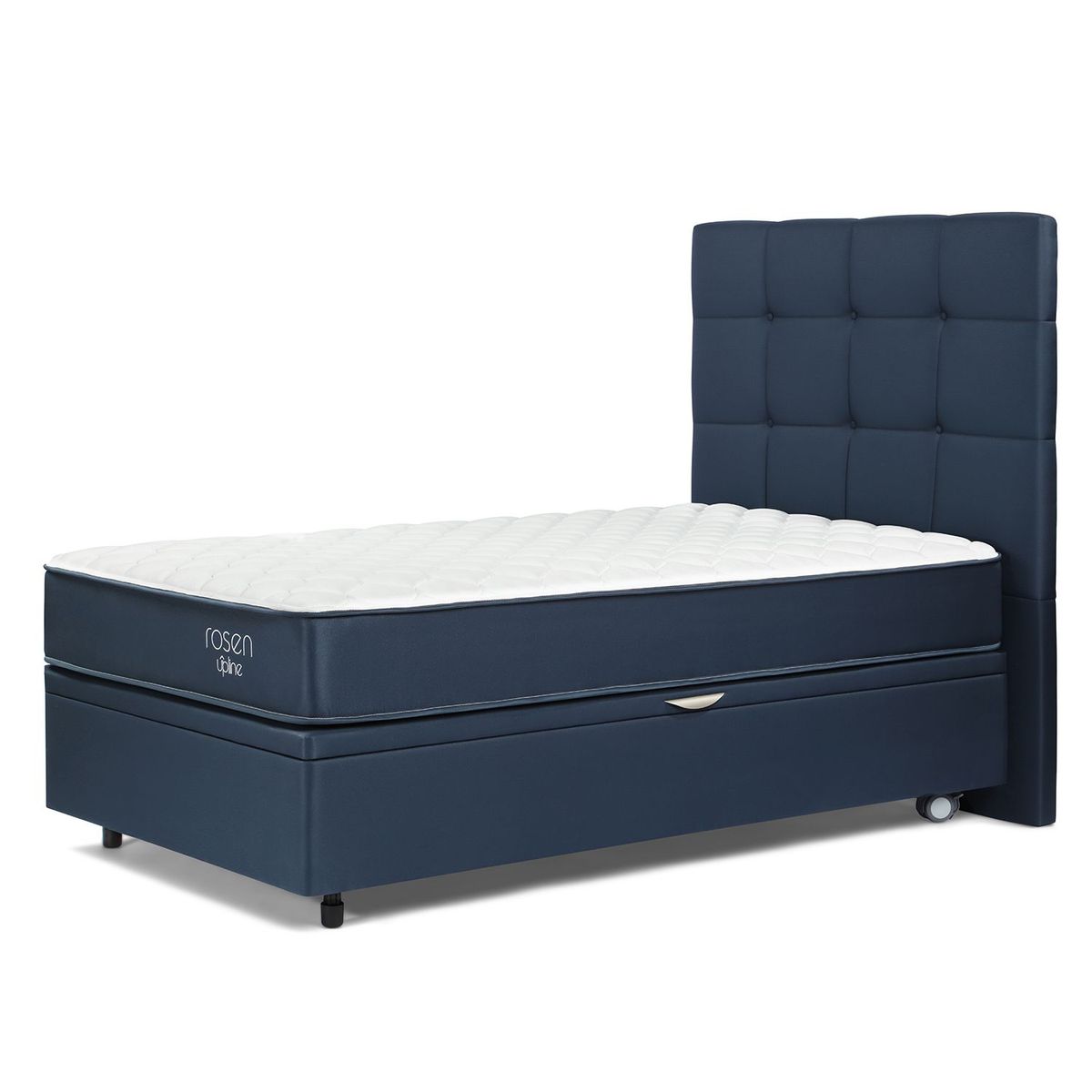 ROSEN - Dormitorio Boxet Upline Issey Azul 1.5 Plz