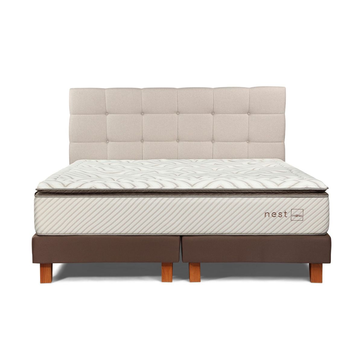 ROSEN - Dormitorio Europeo Nest Issey Niebla Queen