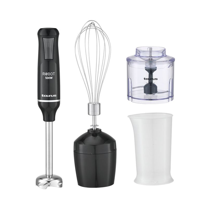 TAURUS - Batidora Robot Plus 500W Inox II