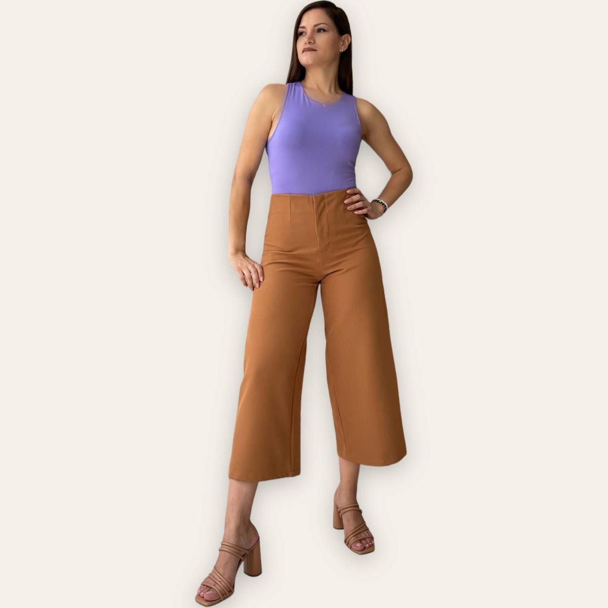 TULULA - Pantalon Culotte Mujer Tulula