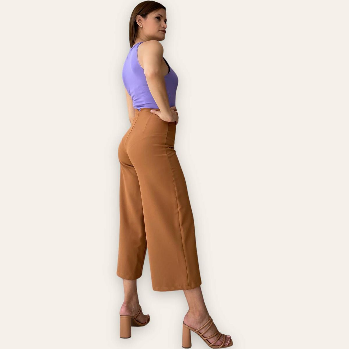 TULULA - Pantalon Culotte Mujer Tulula