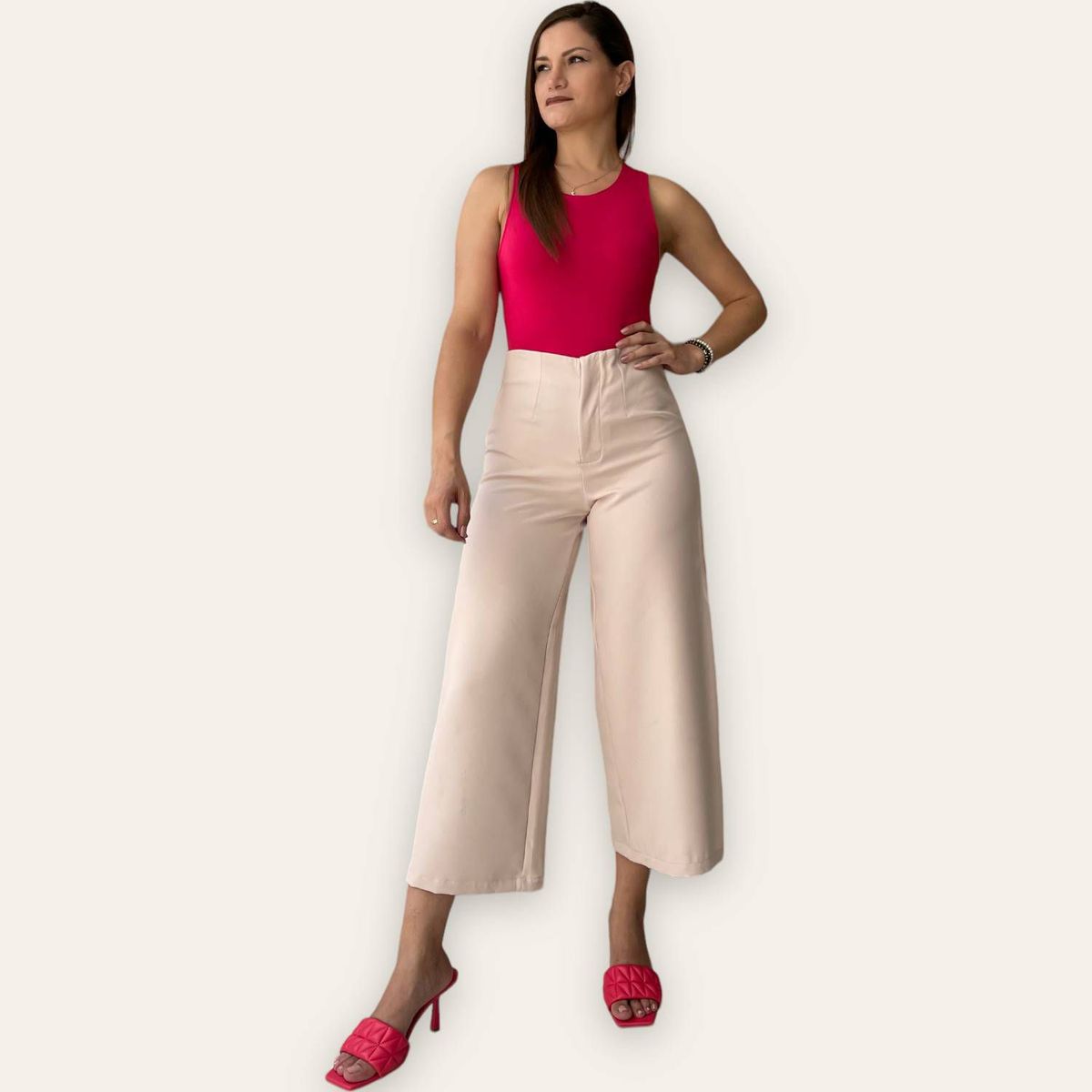 TULULA - Pantalon Culotte Mujer Tulula