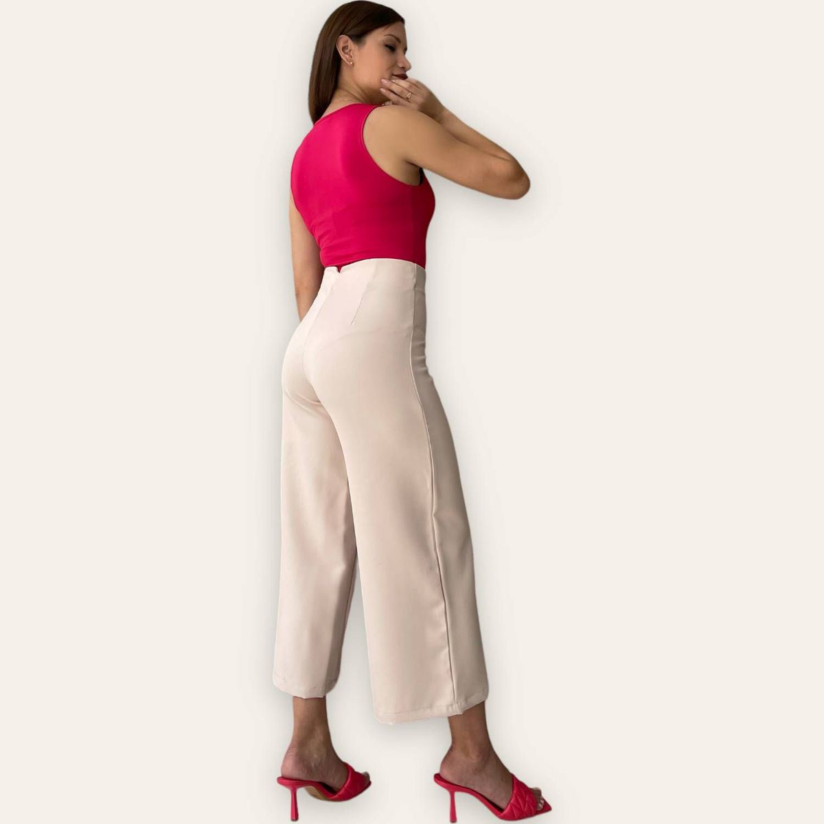 TULULA - Pantalon Culotte Mujer Tulula
