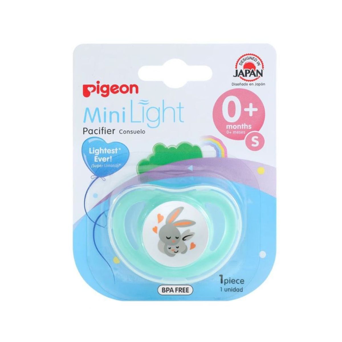 PIGEON - Chupón Bebé S 0+ meses