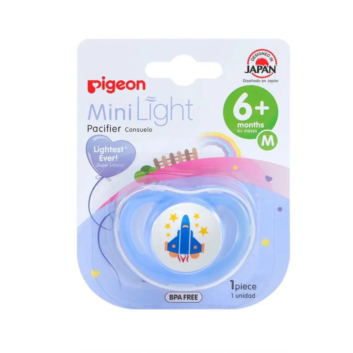 PIGEON - Chupón Bebé M 6+ meses