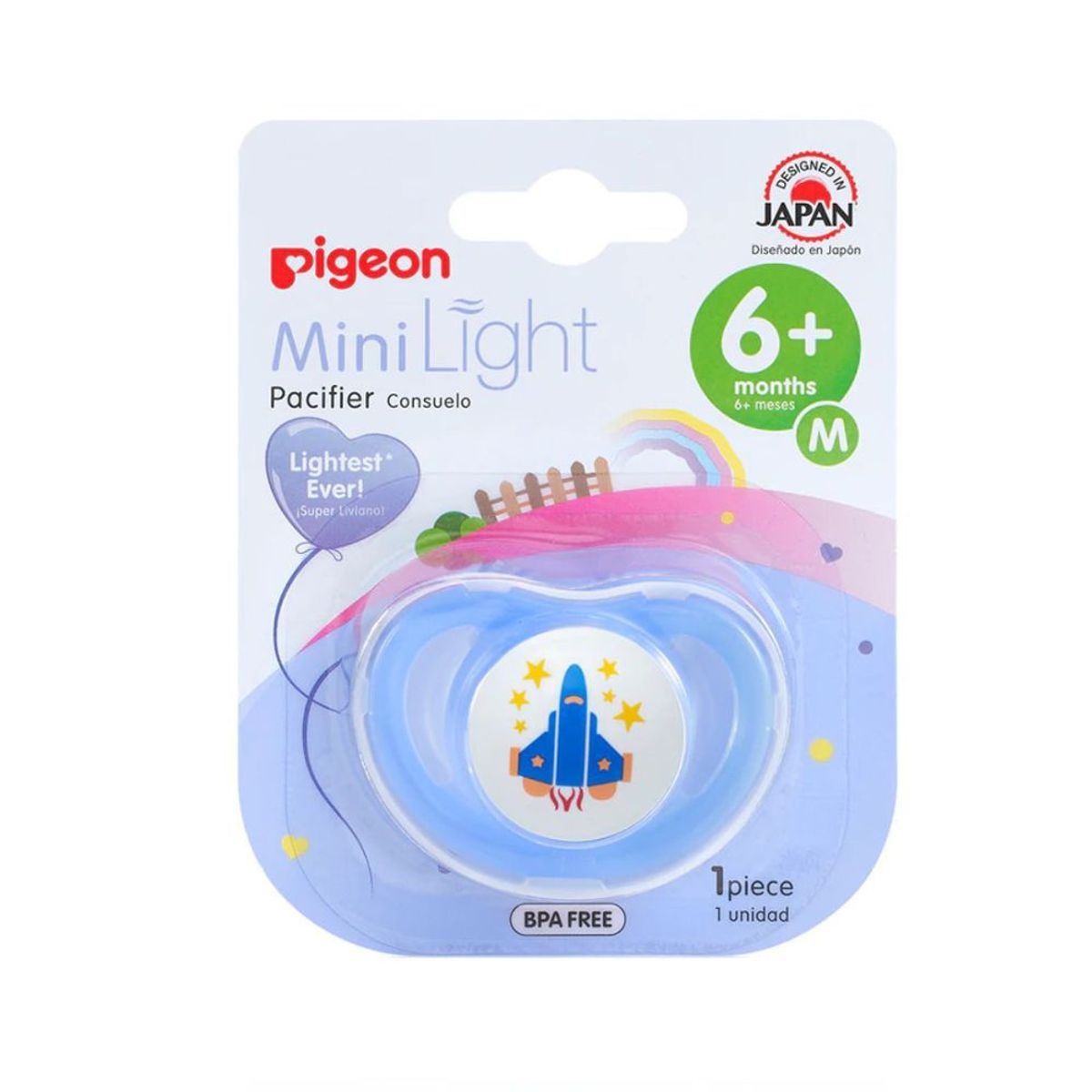 PIGEON - Chupón Bebé M 6+ meses
