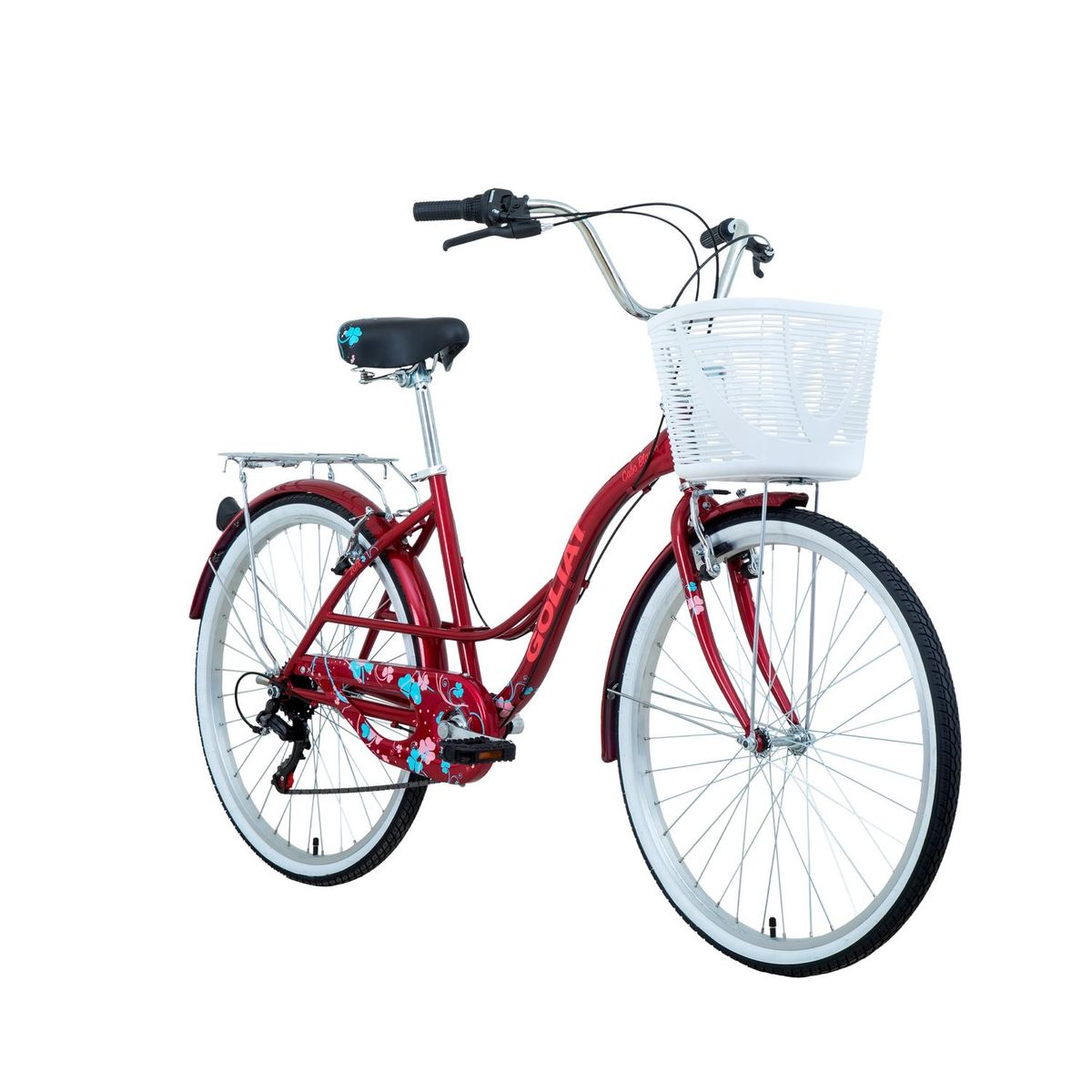 GOLIAT - Bicicleta Urbana Cabo Blanco Burdeo Aro 26 Goliat