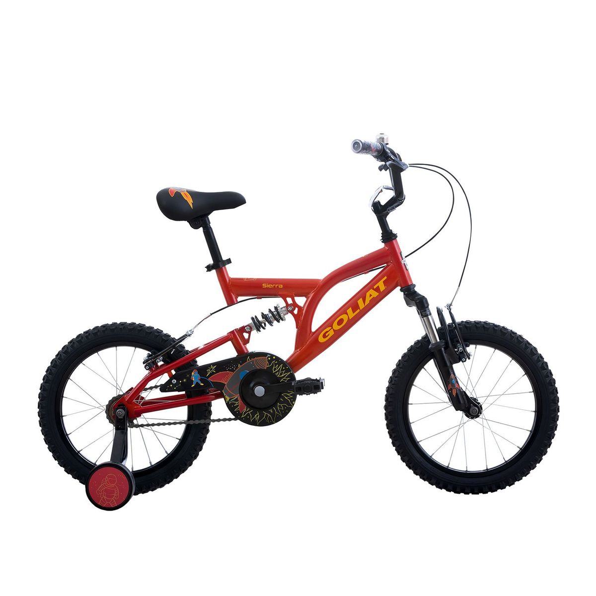GOLIAT - Bicicleta Infantil Aro 16 Sierra Rojo Goliat