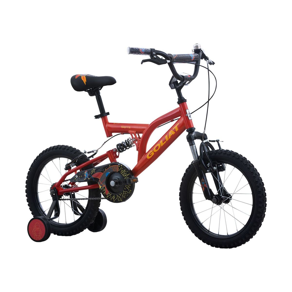 GOLIAT - Bicicleta Infantil Aro 16 Sierra Rojo Goliat
