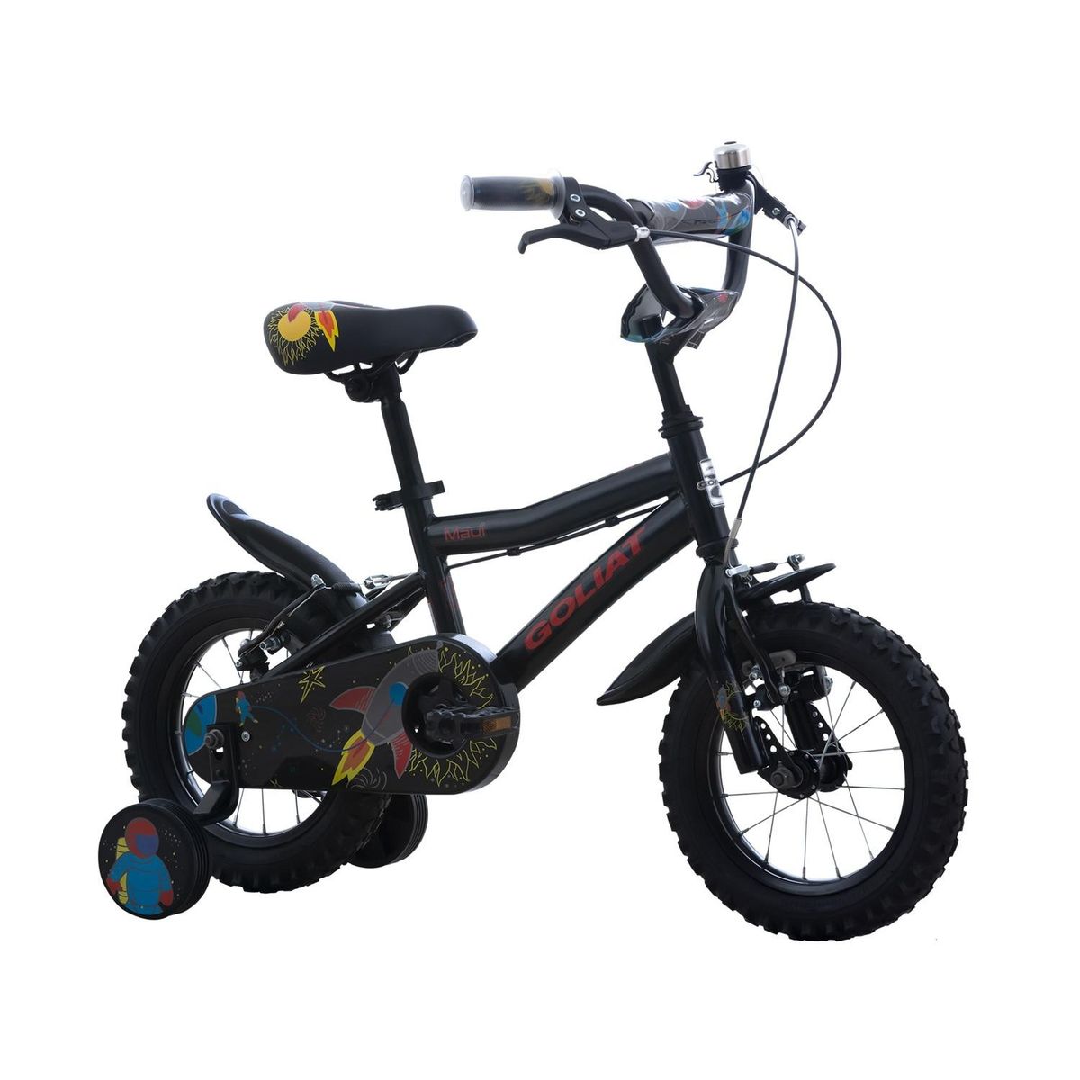 GOLIAT - Bicicleta Infantil Aro 12 Maui Negro Goliat