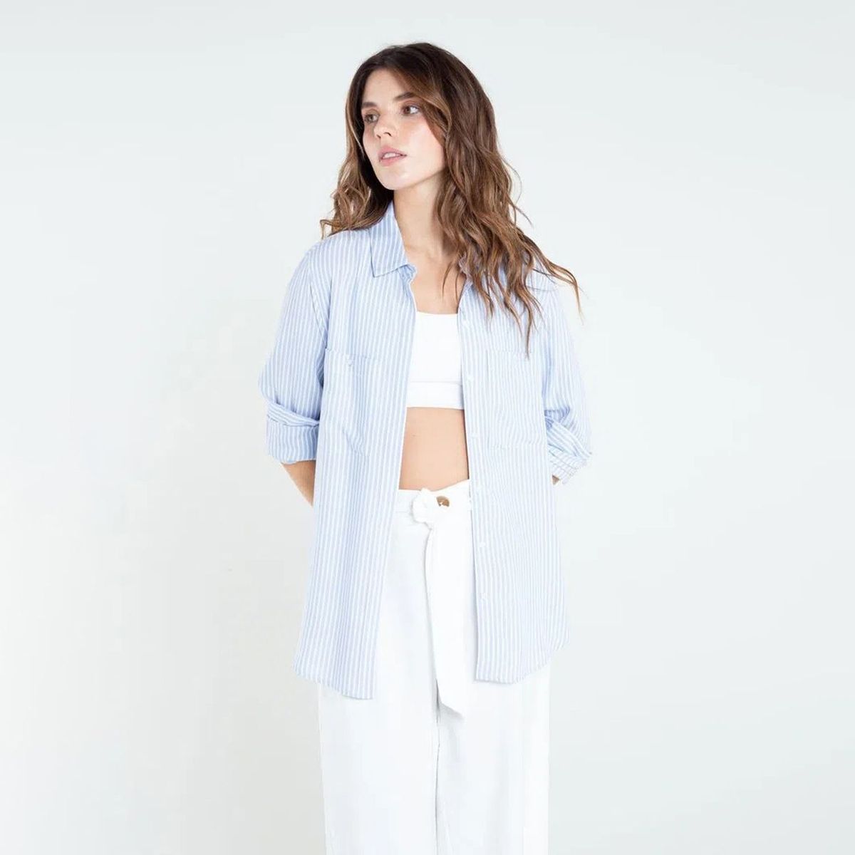 NAF NAF - Blusa Manga Larga Mujer Naf Naf