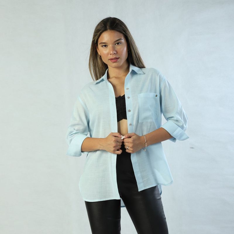 FORDAN JEANS - Blusa Manga Larga Mujer Fordan Jeans