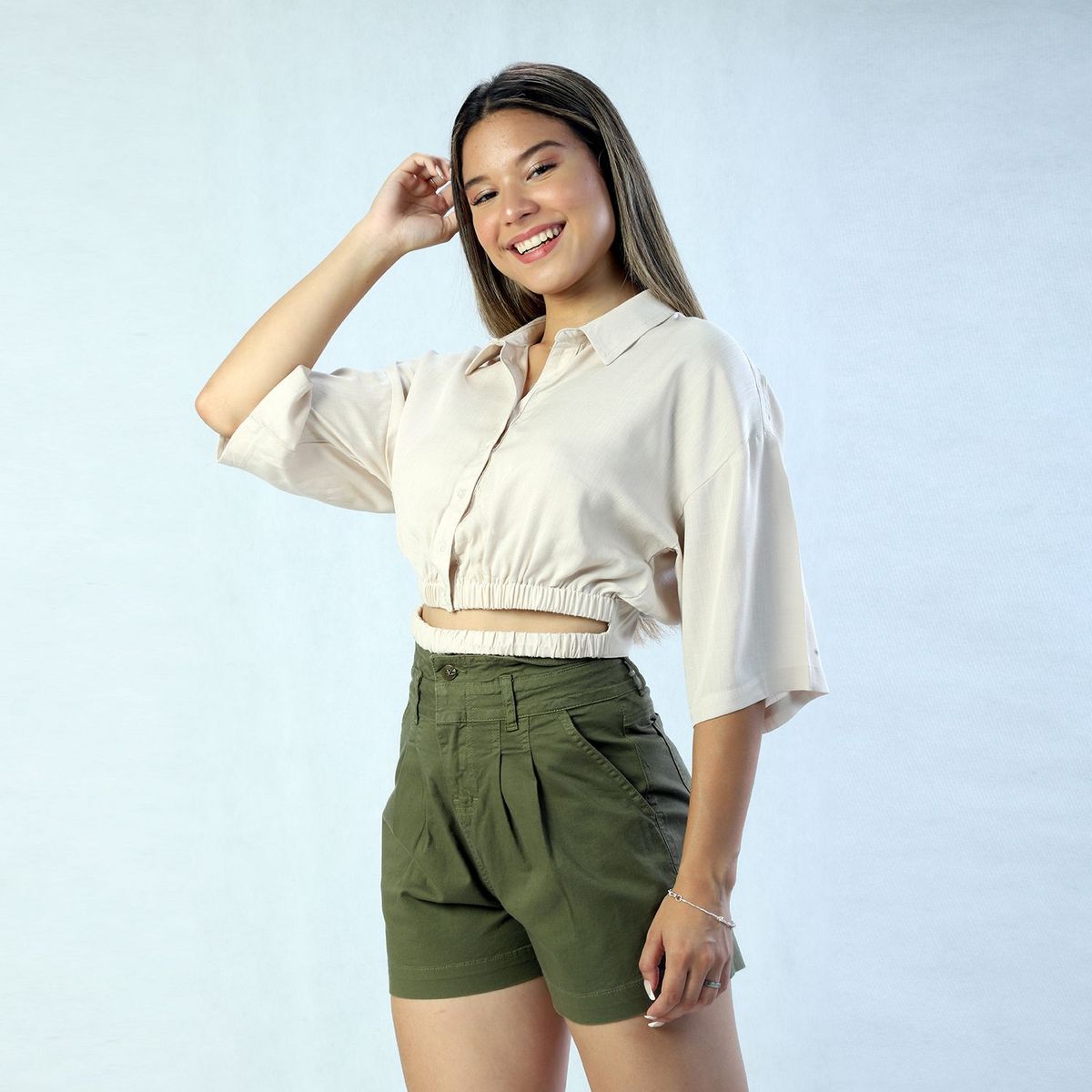 FORDAN JEANS - Blusa Manga Larga Mujer Fordan Jeans