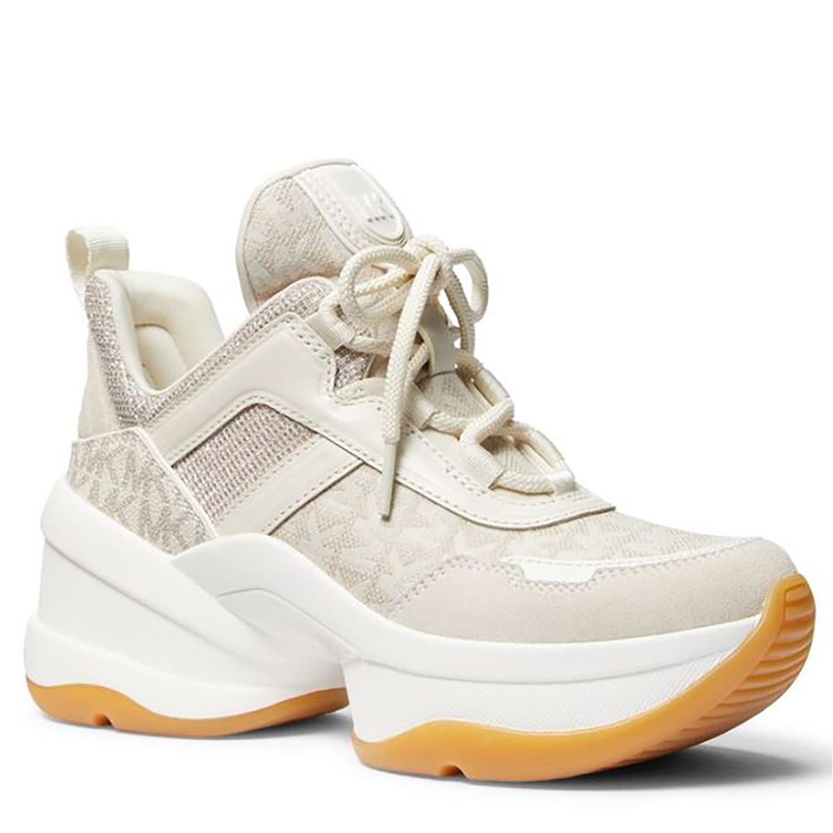 MICHAEL KORS - Zapatillas Urbanas Mujer Michael Kors  Beige Olympia Trainer Beige