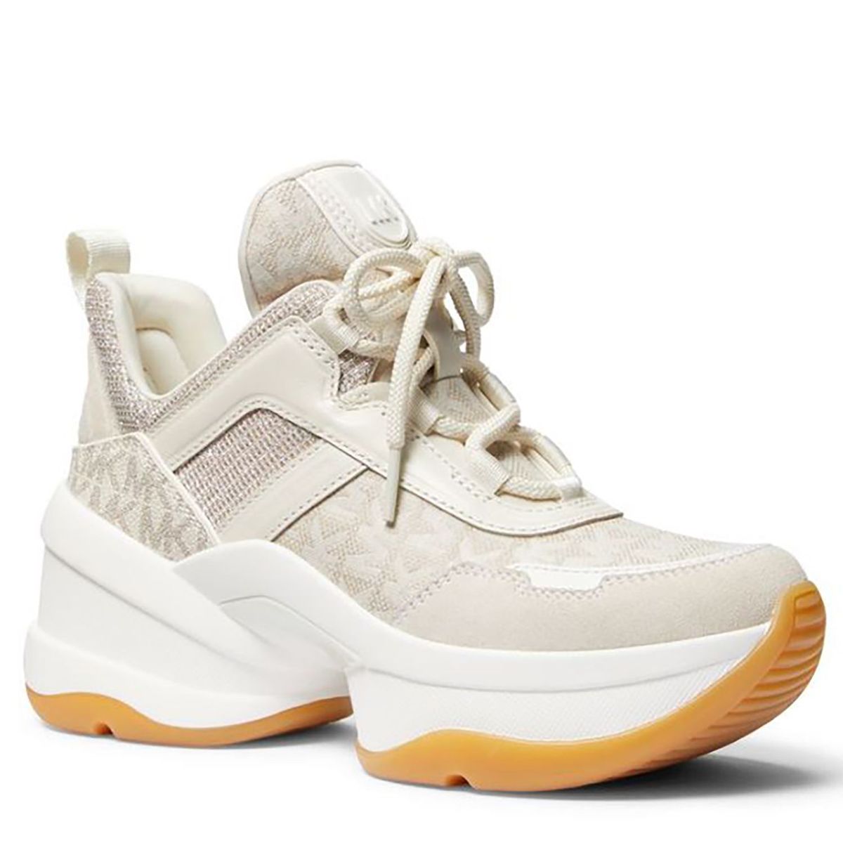 MICHAEL KORS - Zapatillas Urbanas Mujer Michael Kors  Beige Olympia Trainer Beige