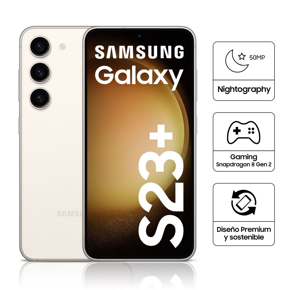 SAMSUNG - Galaxy S23+ 256GB 8GB