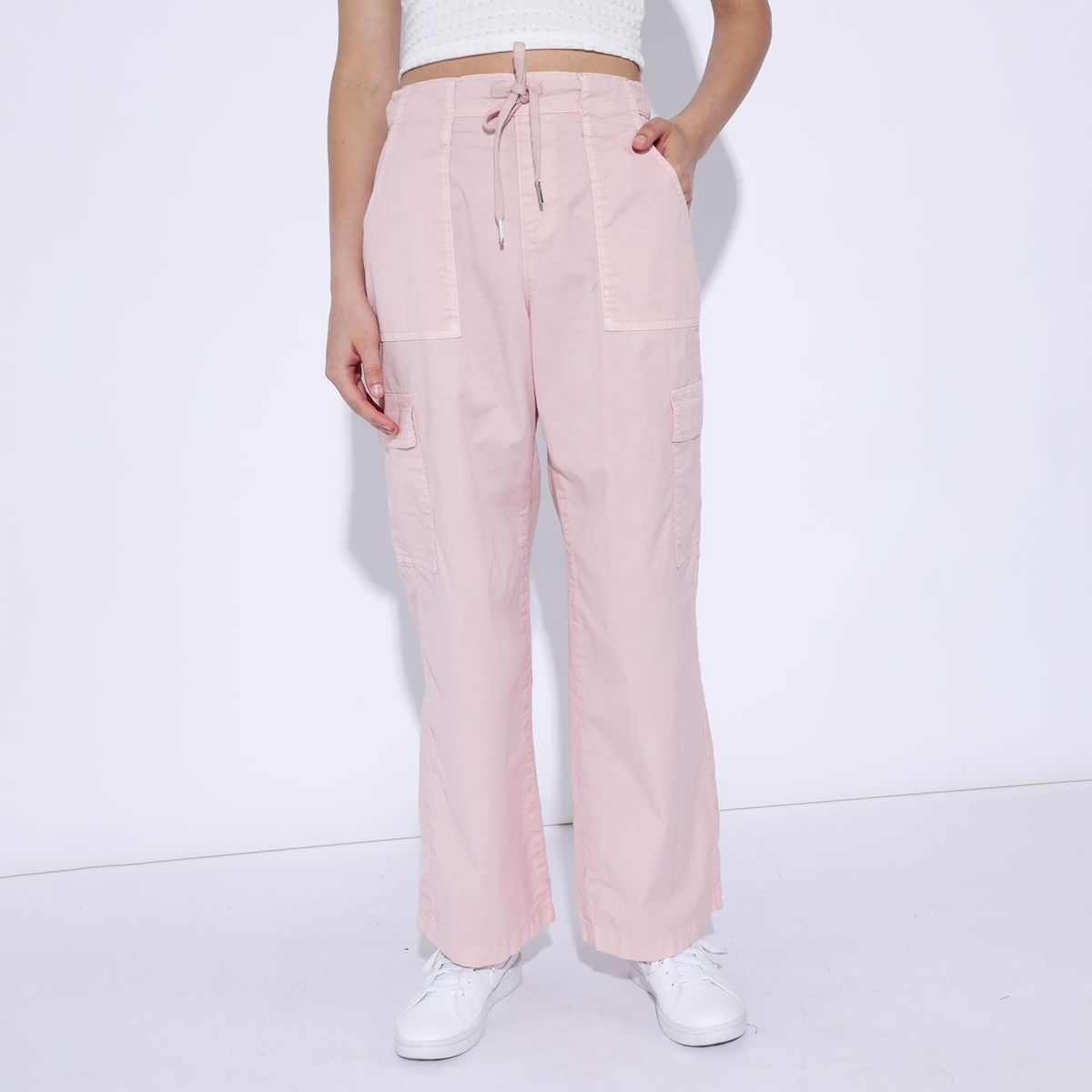 AMERICAN ABBEY - Pantalón Cargo Mujer American Abbey