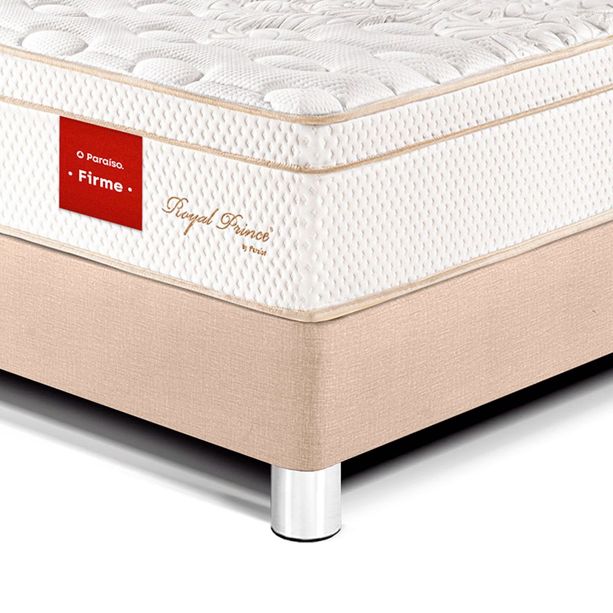 PARAISO - Dormitorio Royal Prince Firme Blocks 2 Plz + 2 Almohadas Viscoelásticas + Protector