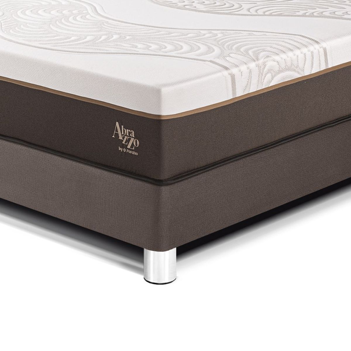 PARAISO - Dormitorio Royal Abrazzo Blocks Queen + 2 Almohadas Viscoelásticas + Protector